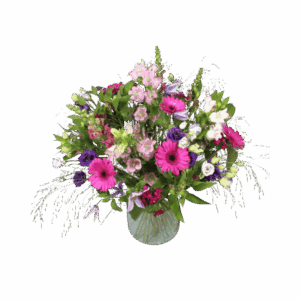 Boeket rose paars