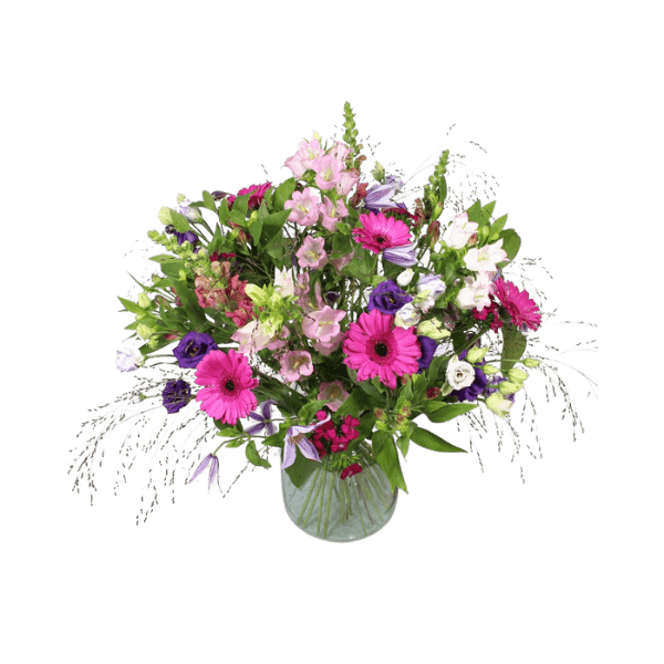 Boeket rose paars