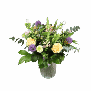Boeket pastel tinten