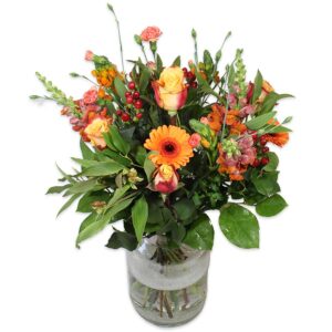 Oranje boeket
