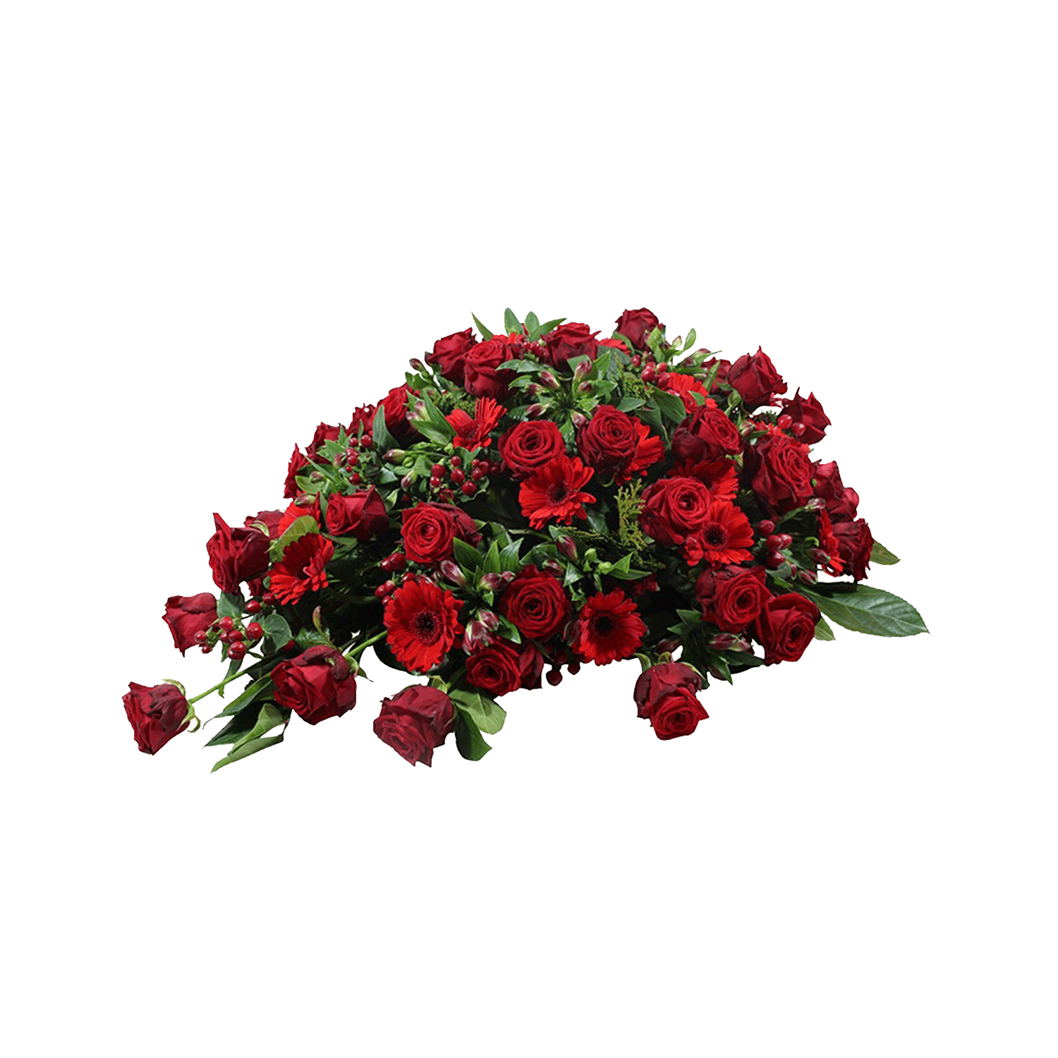 Bloemstuk druppel rood